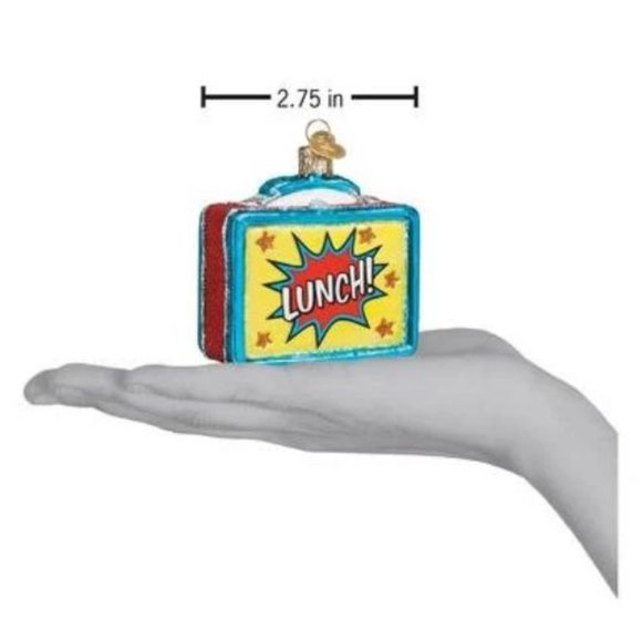 Lunch Box Old World Christmas Ornament - Picture 2 of 3